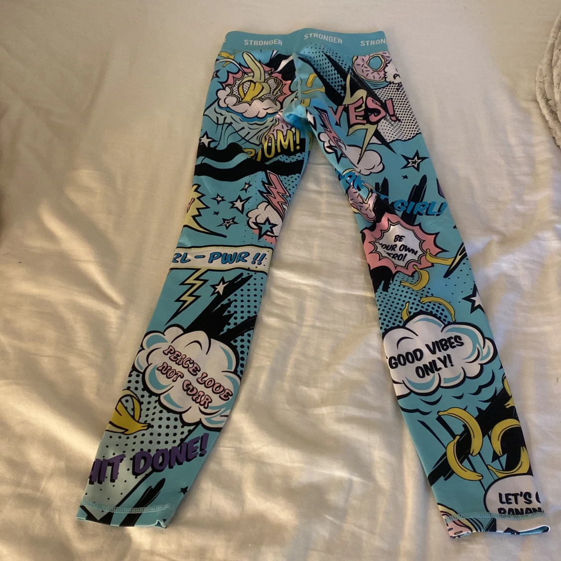 Färgglada leggings från Stronger XS - 1
