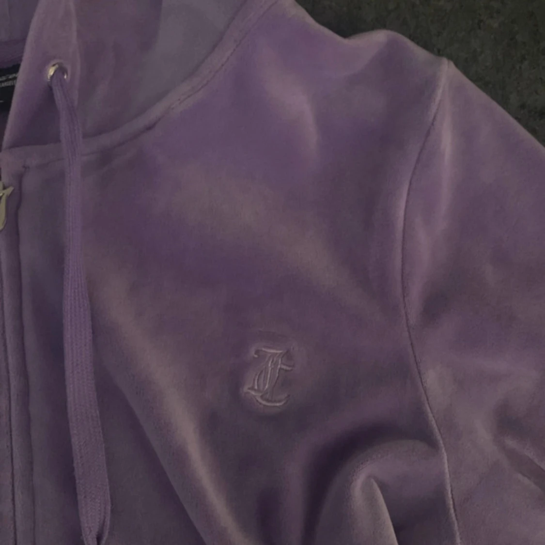 Lila Juicy Couture hoodiejacka - 2