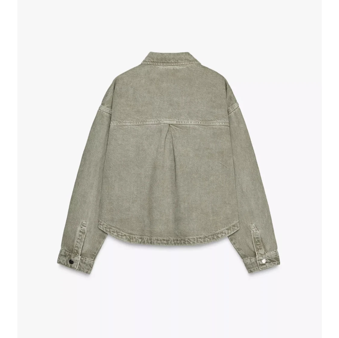 Grön jeansjacka zara - 1