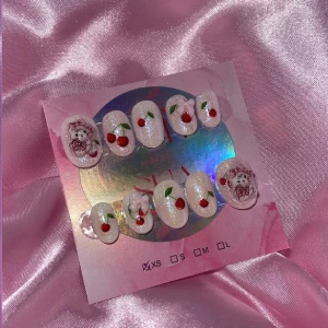 CherryKitty(XS);ExtraShortOval  - XS: 14 mm, 11 mm, 11,5 mm, 10 mm, 8 mm 