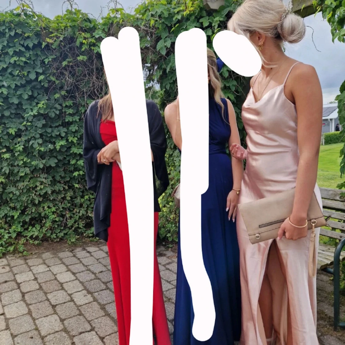 Balklänning Champagnefärgad rosa