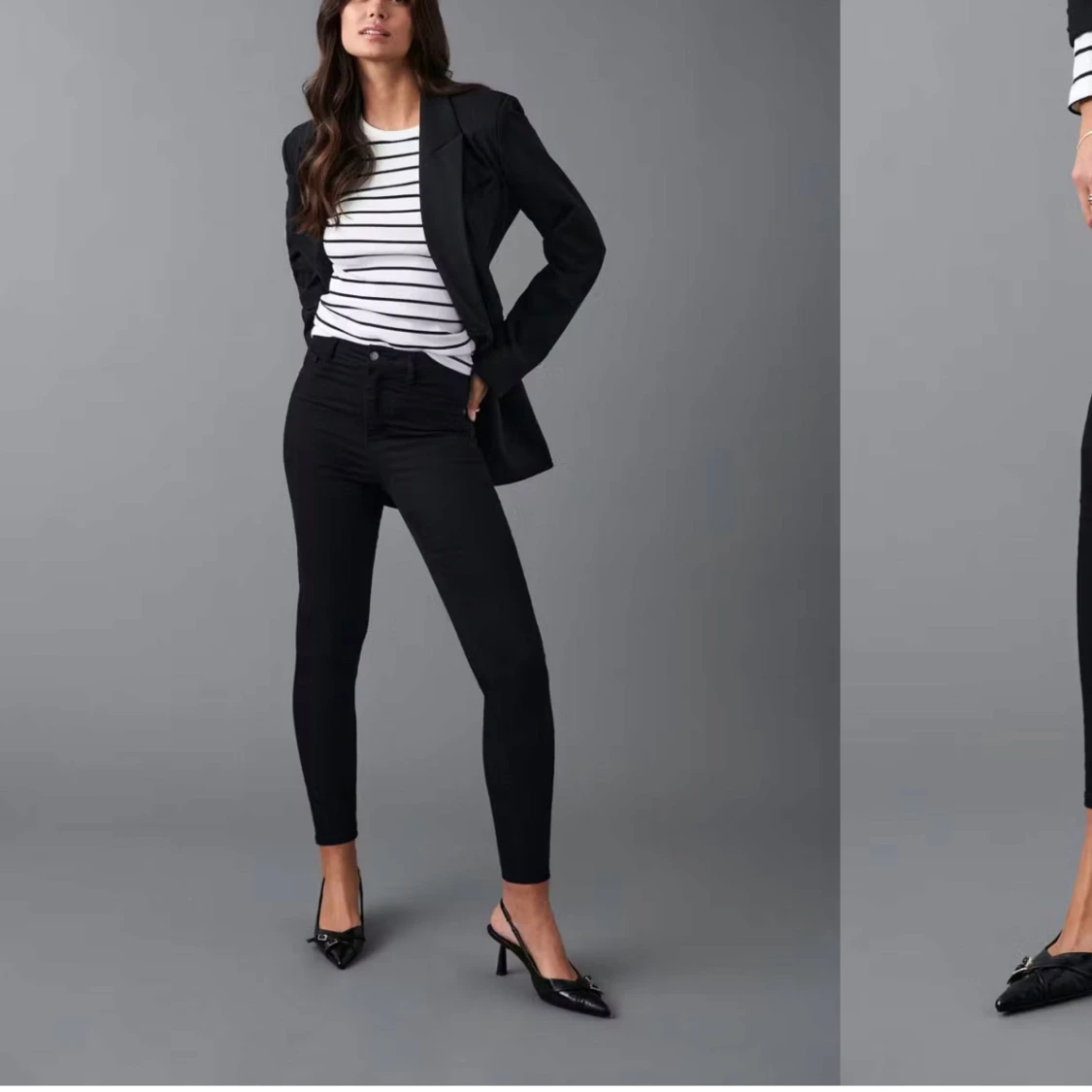 Svarta Molly jeansbyxor från Gina Tricot - 1