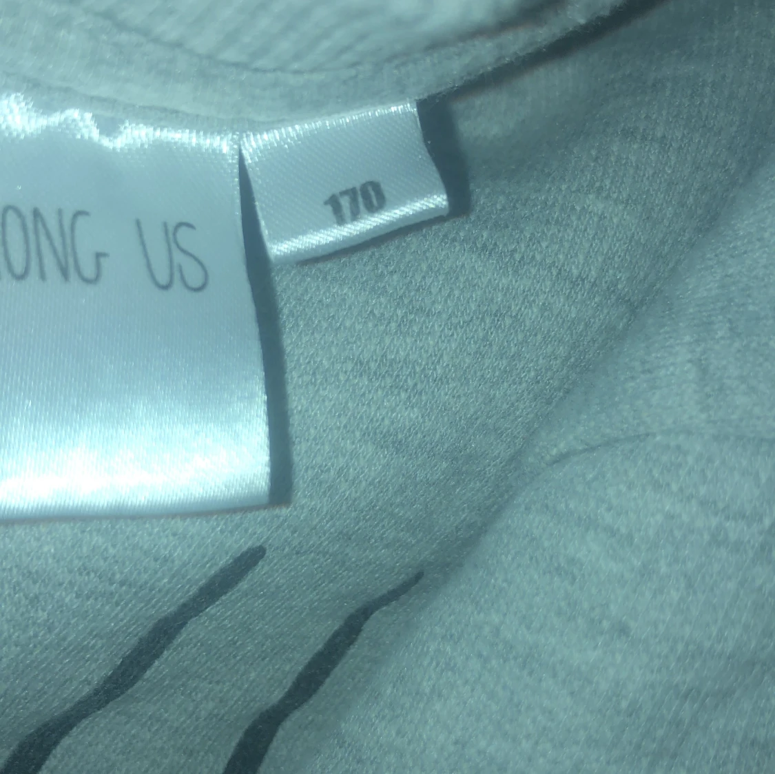 Grå Among Us sweatshirt - 4