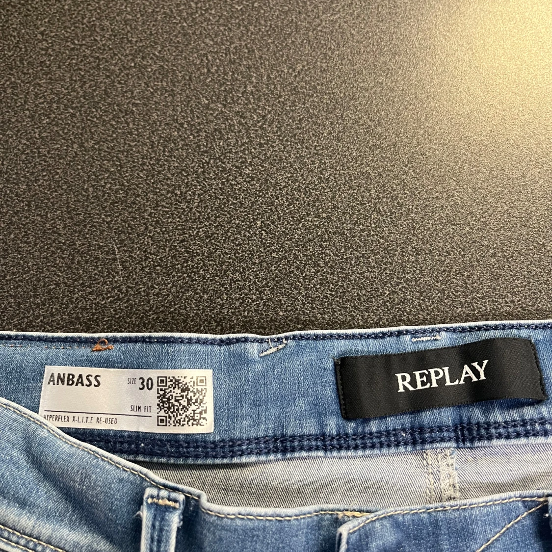Replay Anbass ljusblå jeans - 2