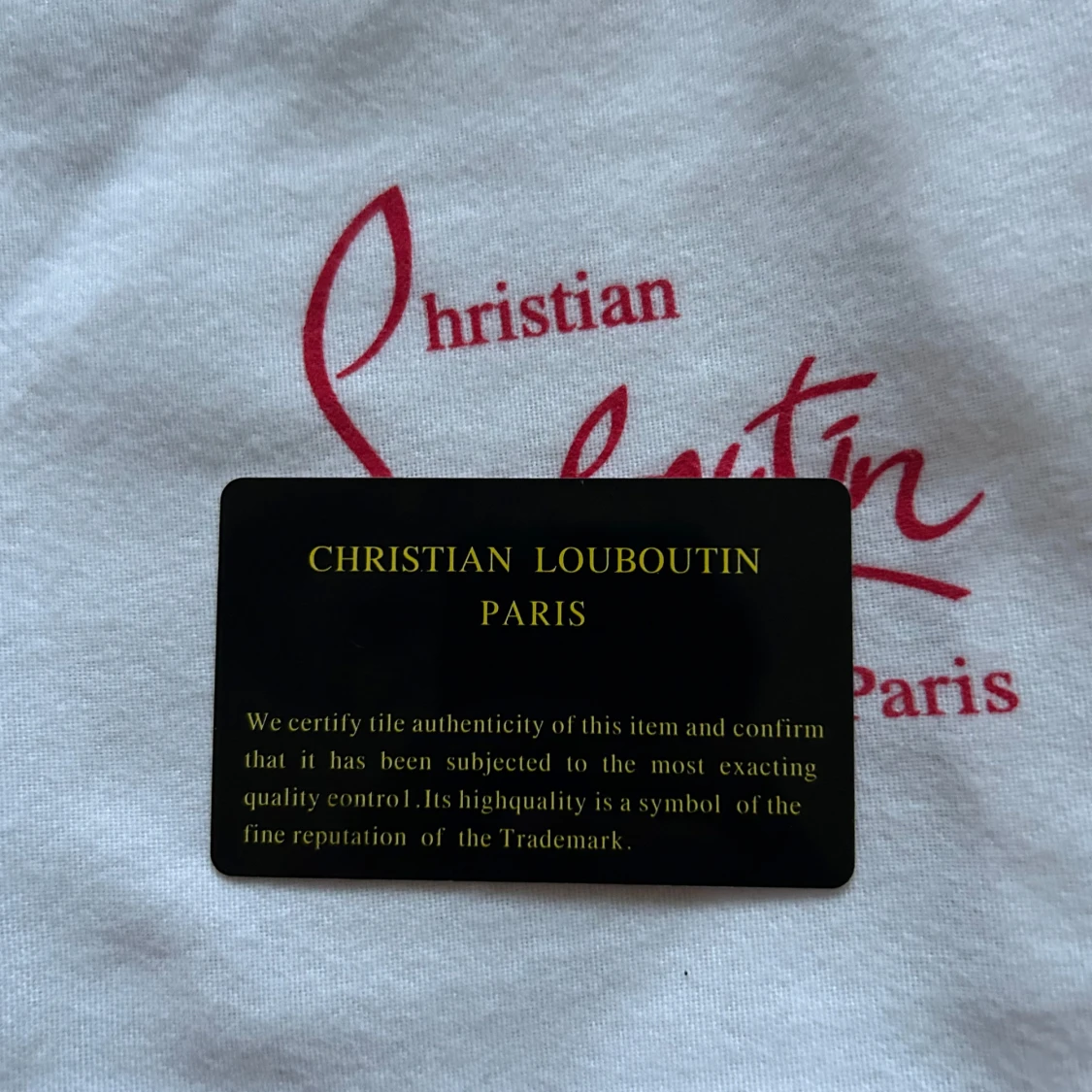 Svarta sneakers från Christian Louboutin - 2