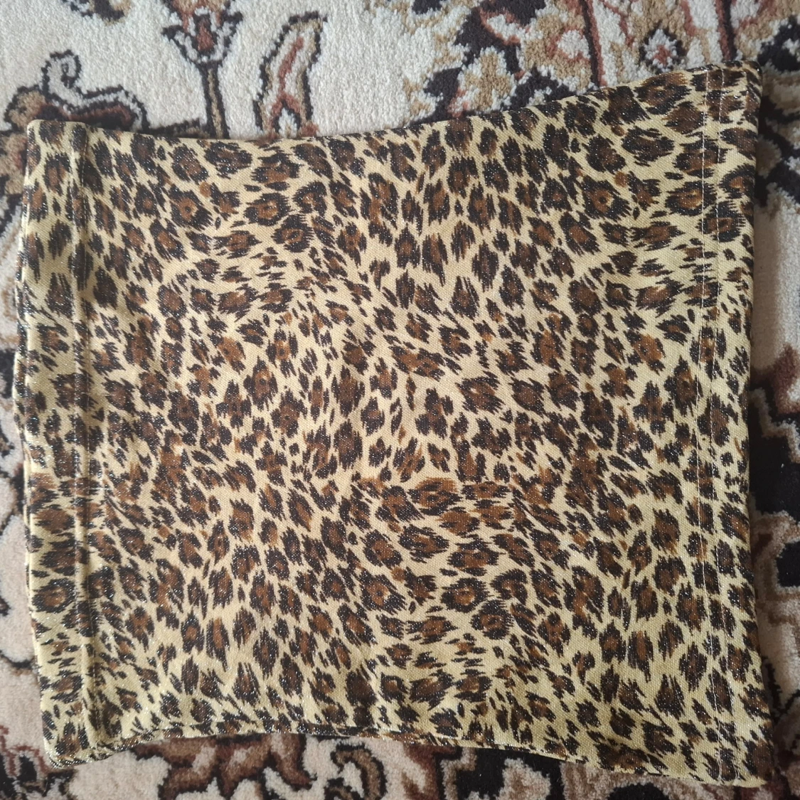 Leopardmönstrad kuvertväska - 2