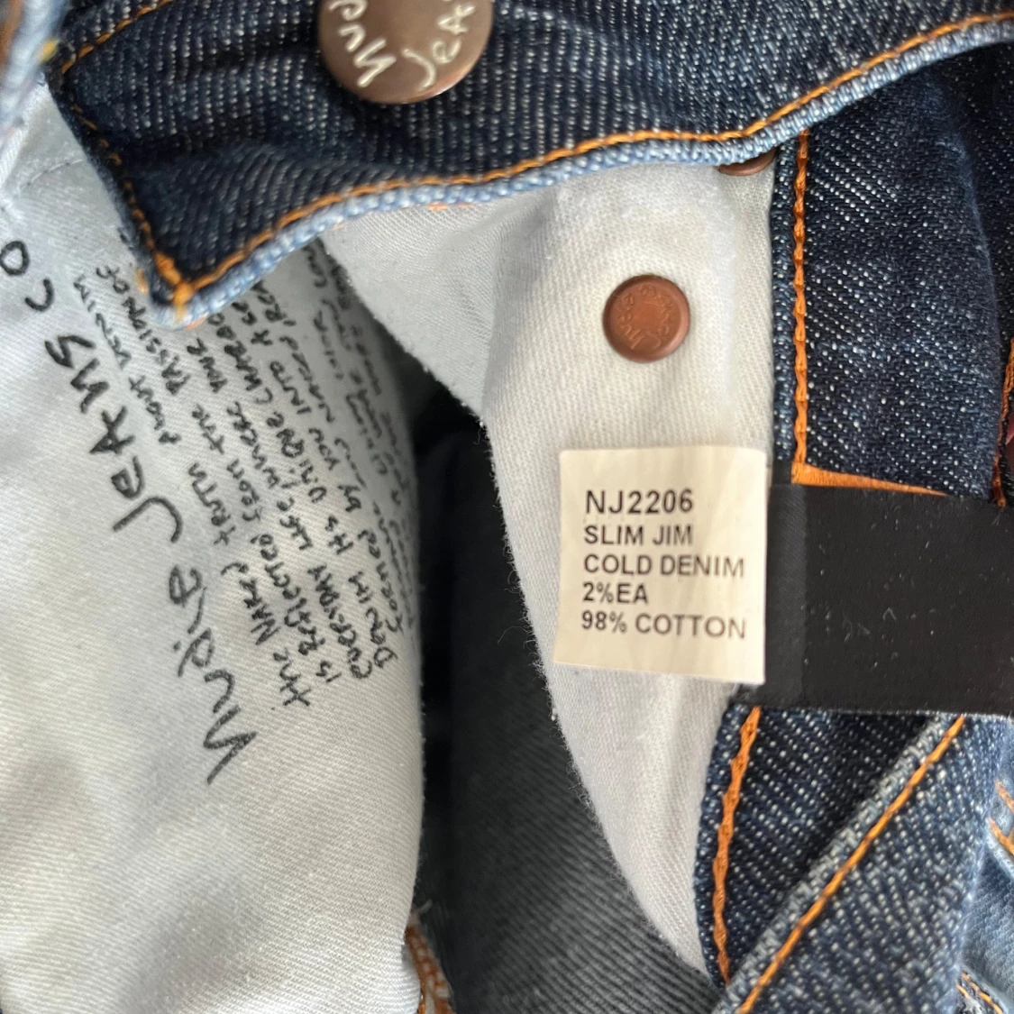 Mörkblå jeans från Nudie Jeans - 4