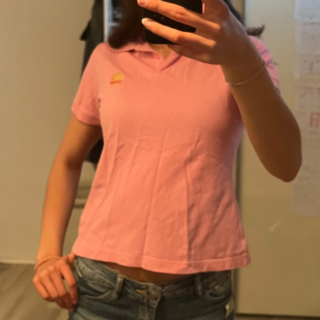 Rosa pikétröja från Sand White - 1