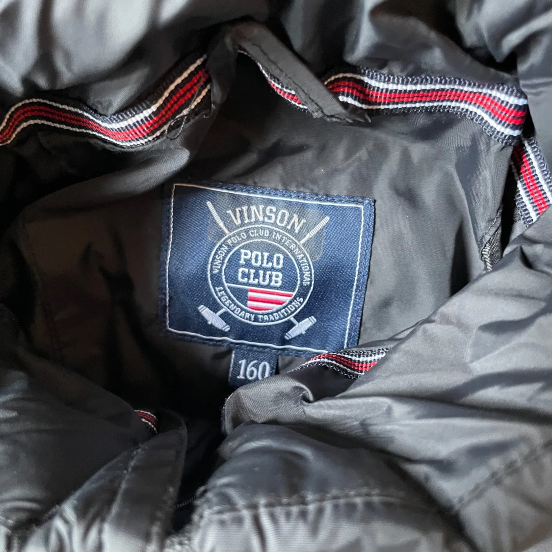 Svart pufferjacka Vinson Polo Club - 3