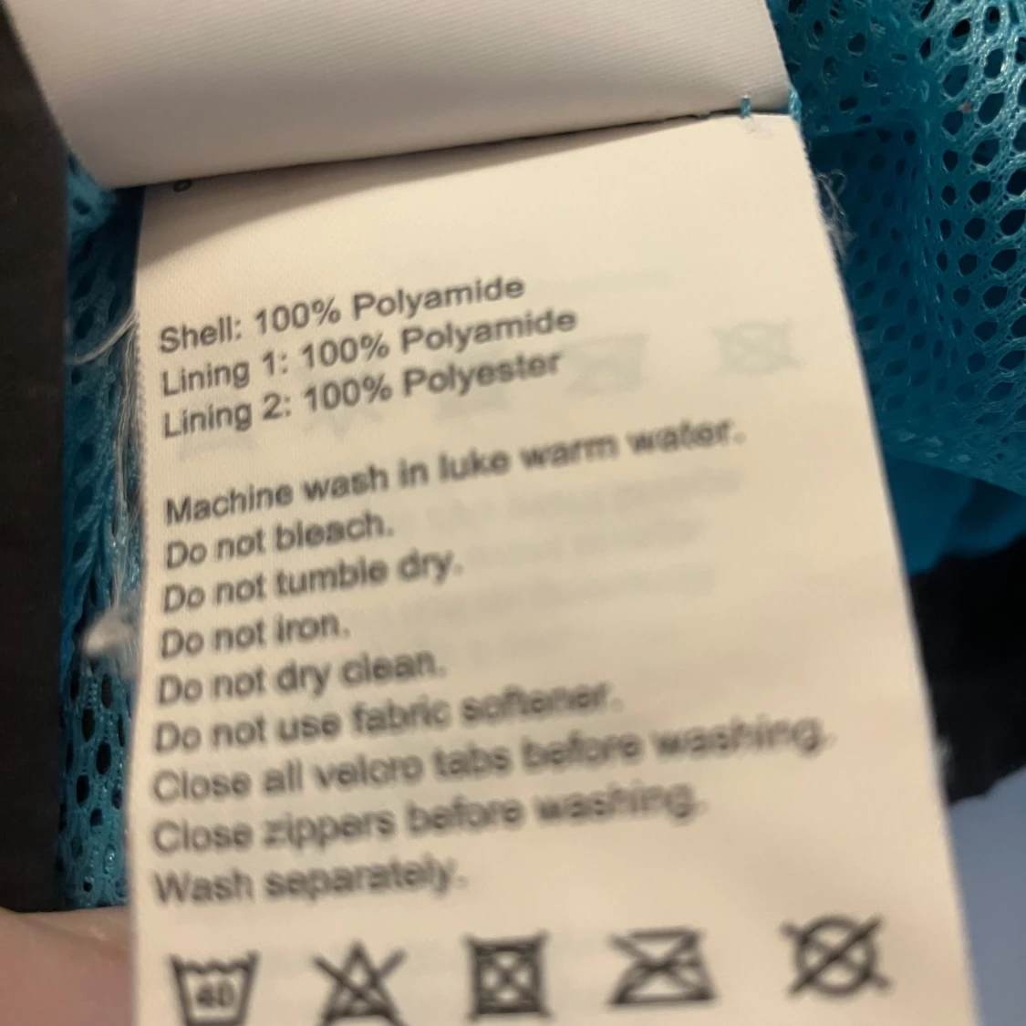 Turkos vindjacka Helly Hansen 104/4 - 3