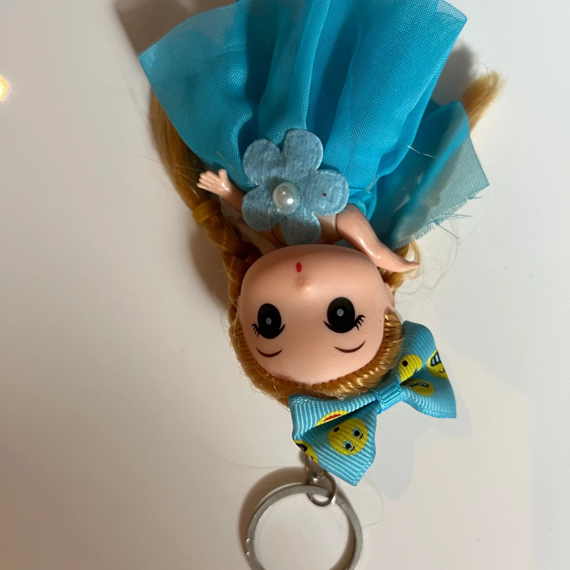 Söta docknyckelringar med klänning - 3