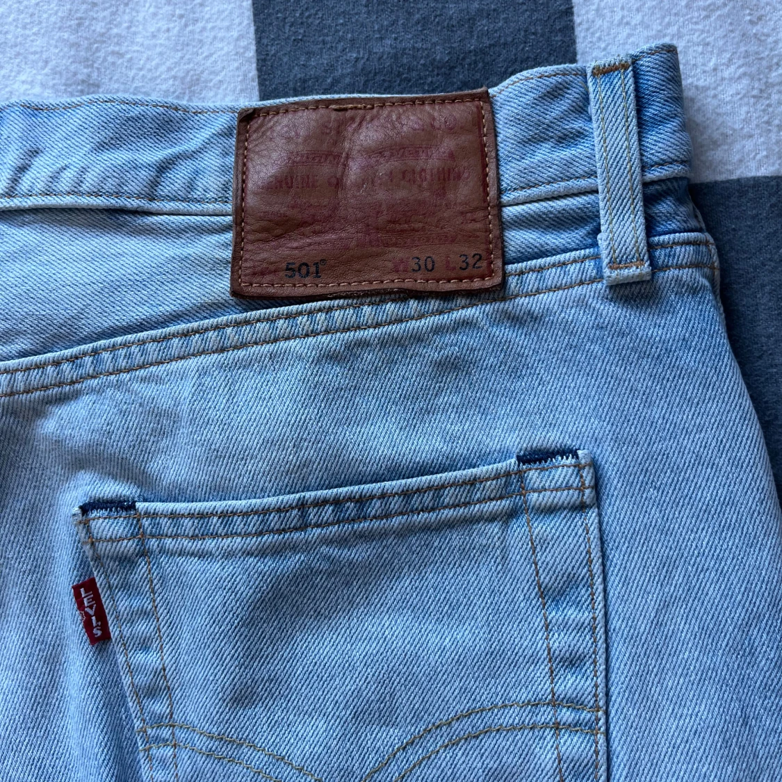 Levis 501 ljusblå jeans - 2