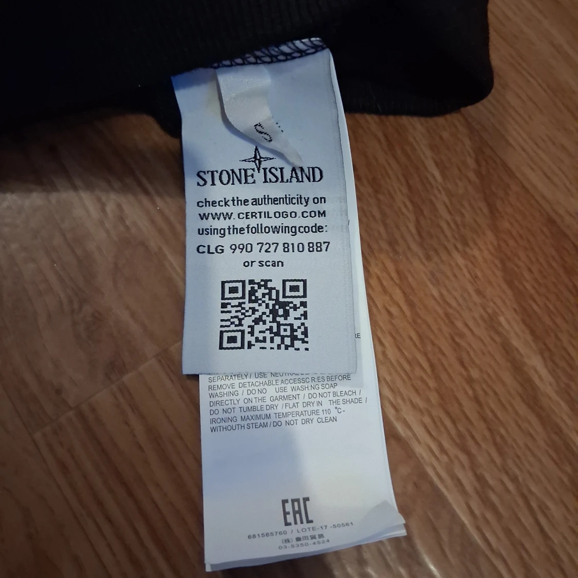 Svart sweatshirt från Stone Island - 3