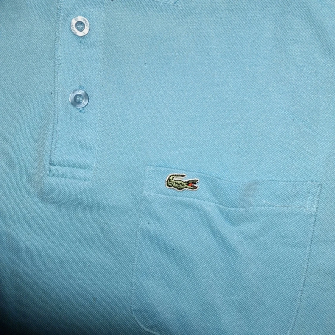 Ljusblå pikétröja från Lacoste - 3