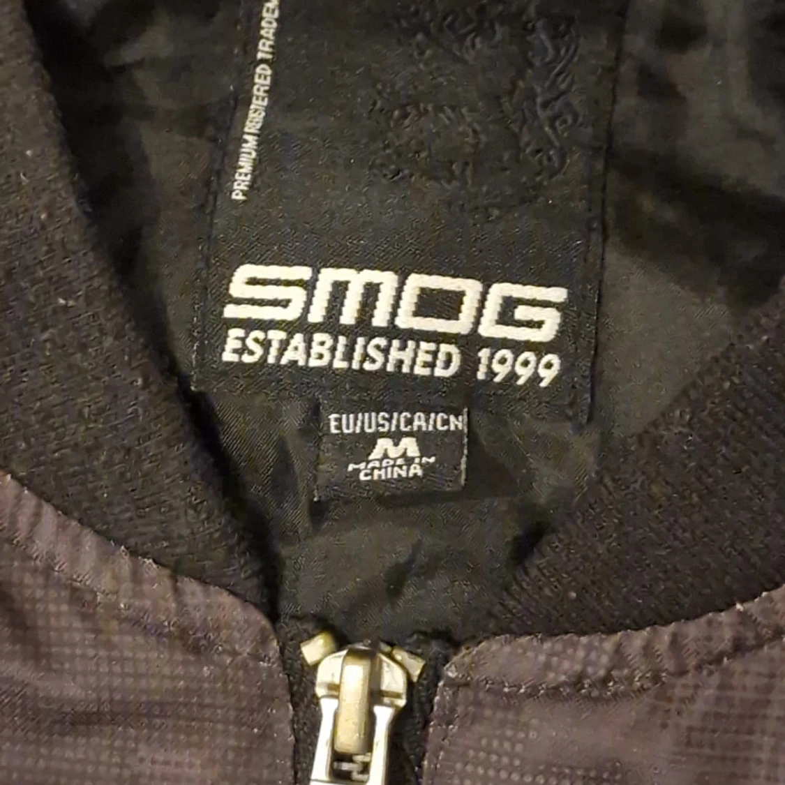 Svart camouflage bomberjacka från SMOG - 2