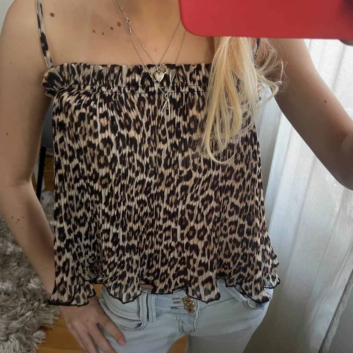 Leopardmönstrad  topp - 1