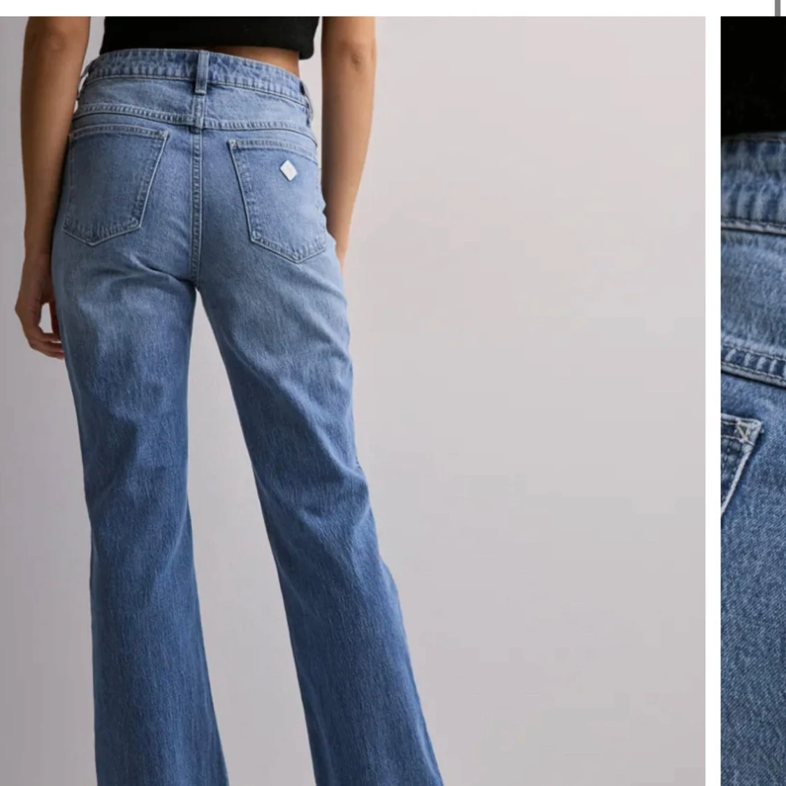 Blå bootcut jeans 95 Mid Boot - 1