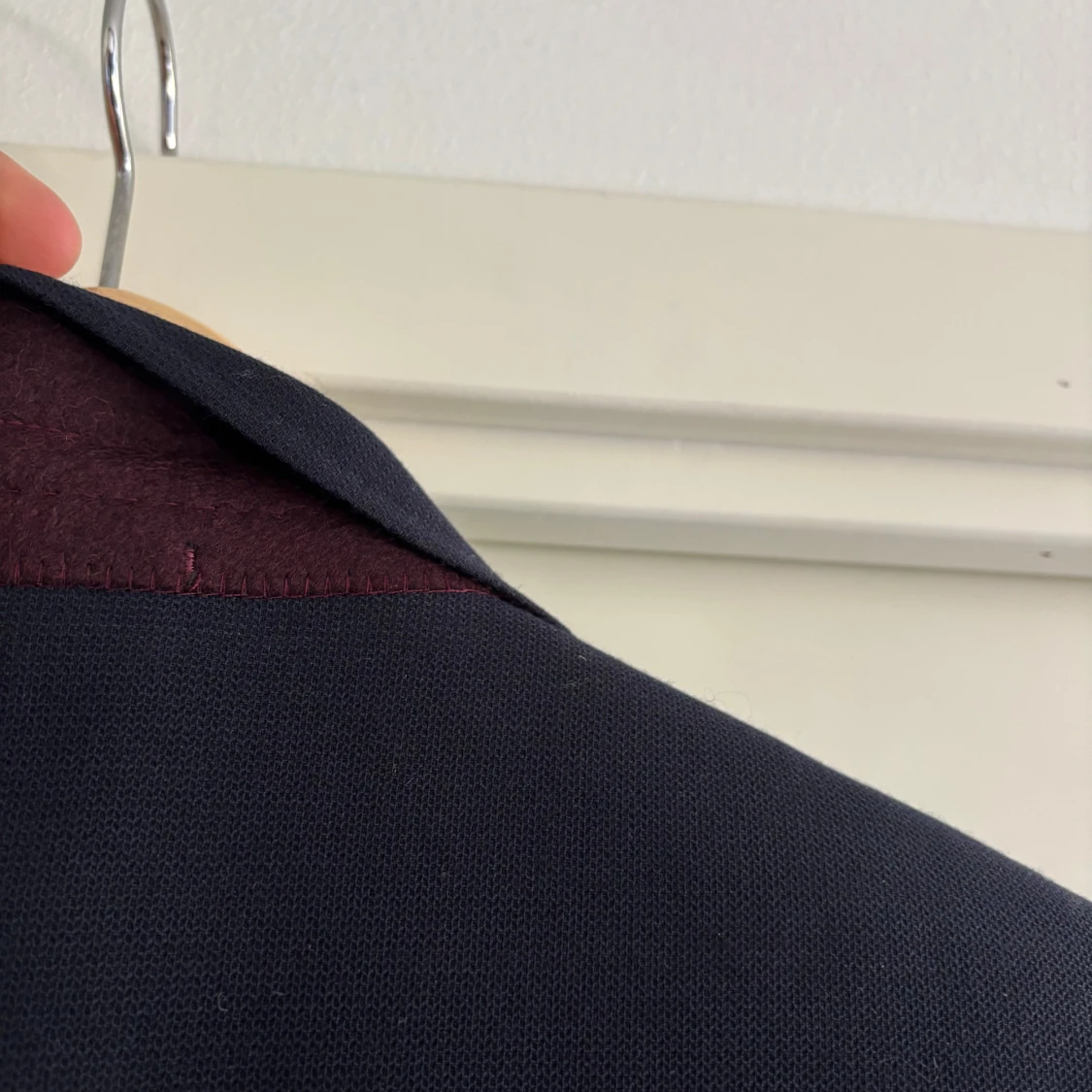 Mörkblå ullkavaj från Z Zegna - 4