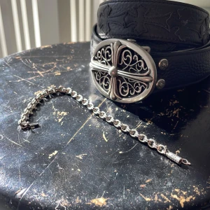 Chrome Hearts Inscribed Logo Chain Bracelet  - Chrome hearts armband i 925 sterling silver⛓️⛓️‍💥