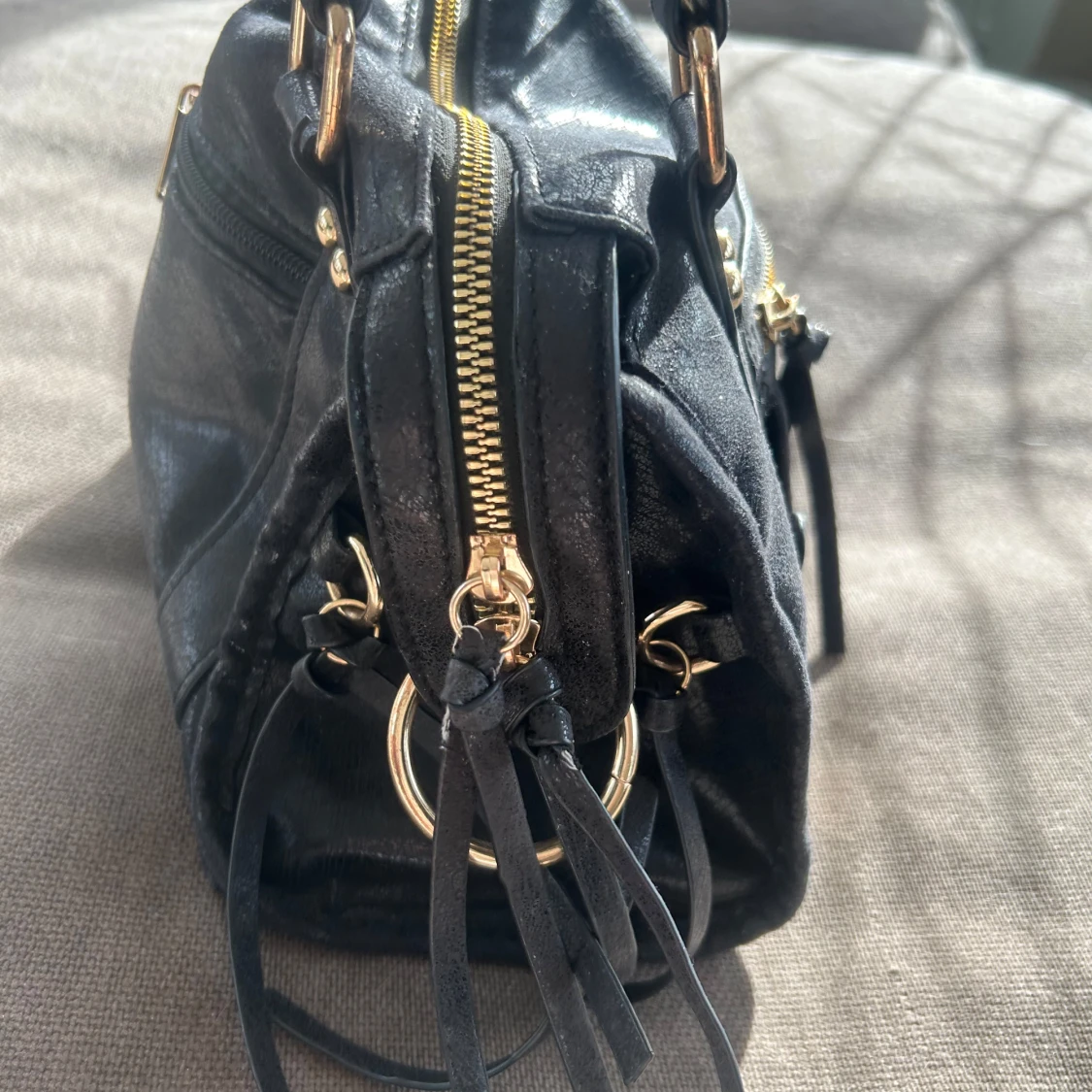 Svart handväska - 2