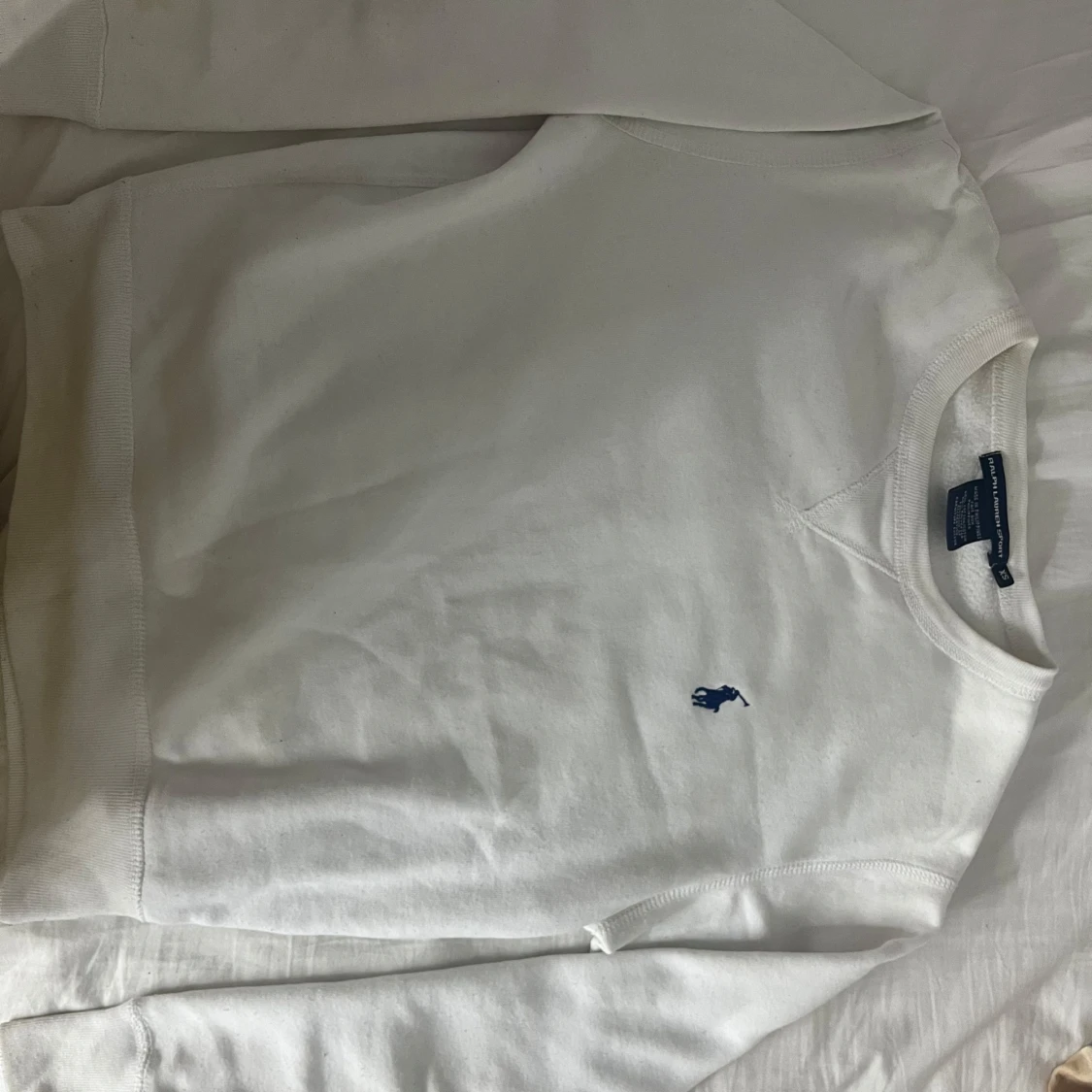 Vit sweatshirt från Ralph Lauren Sport