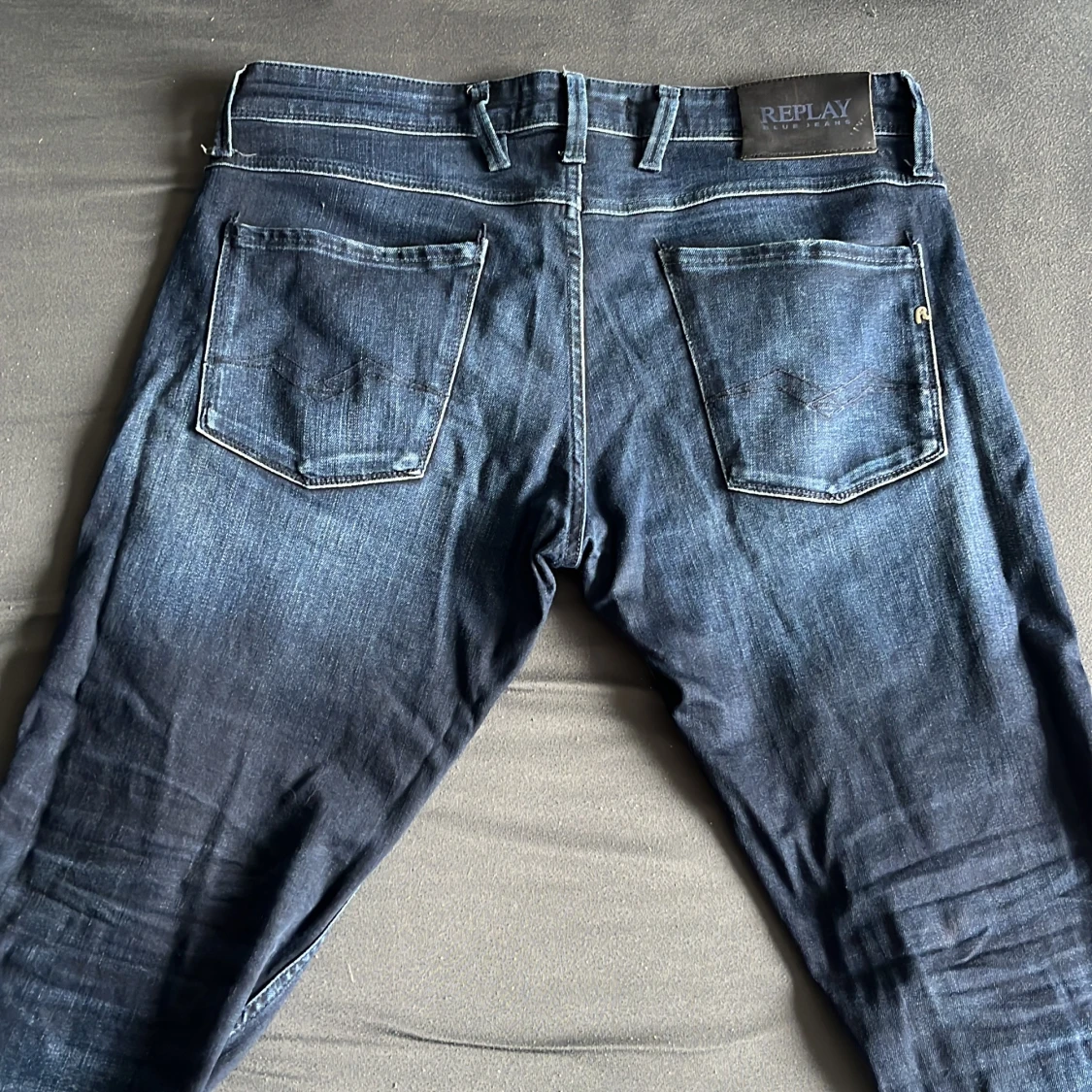 Replay Anbass mörkblå jeans - 2