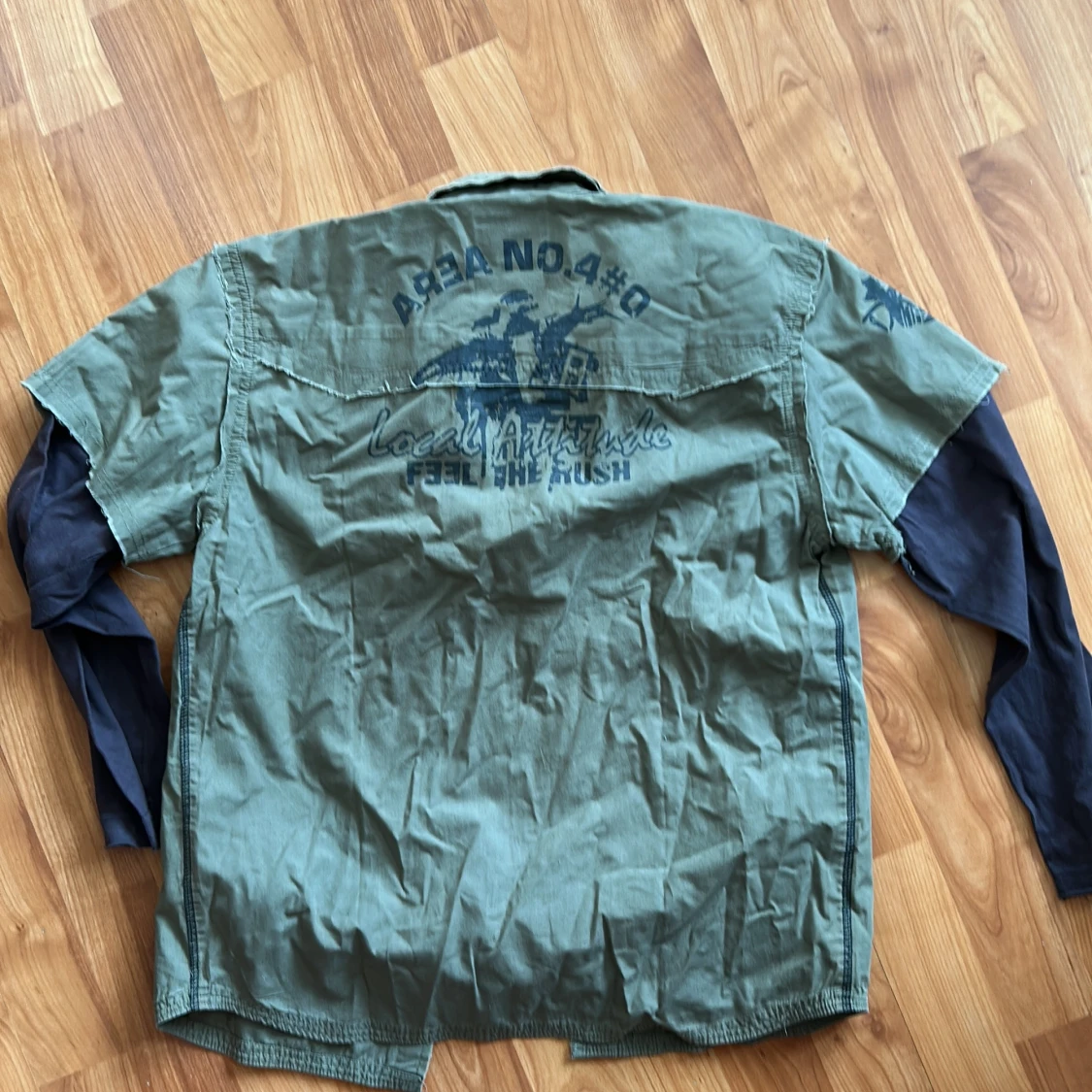 Barn - Grön skjorta med tryck från Garcia Jeans - 3