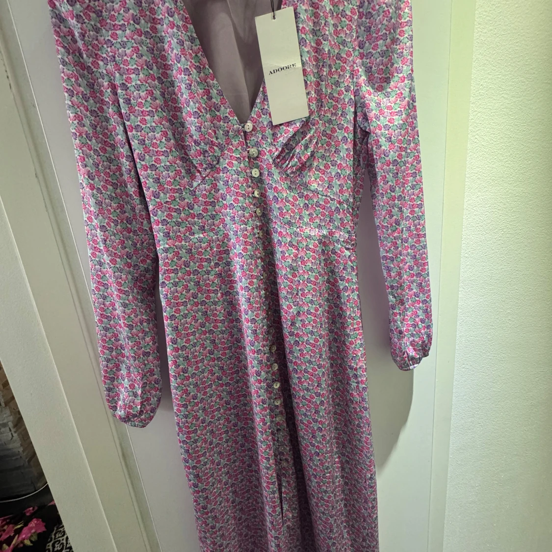 Blommig långklänning från Adoore - 2