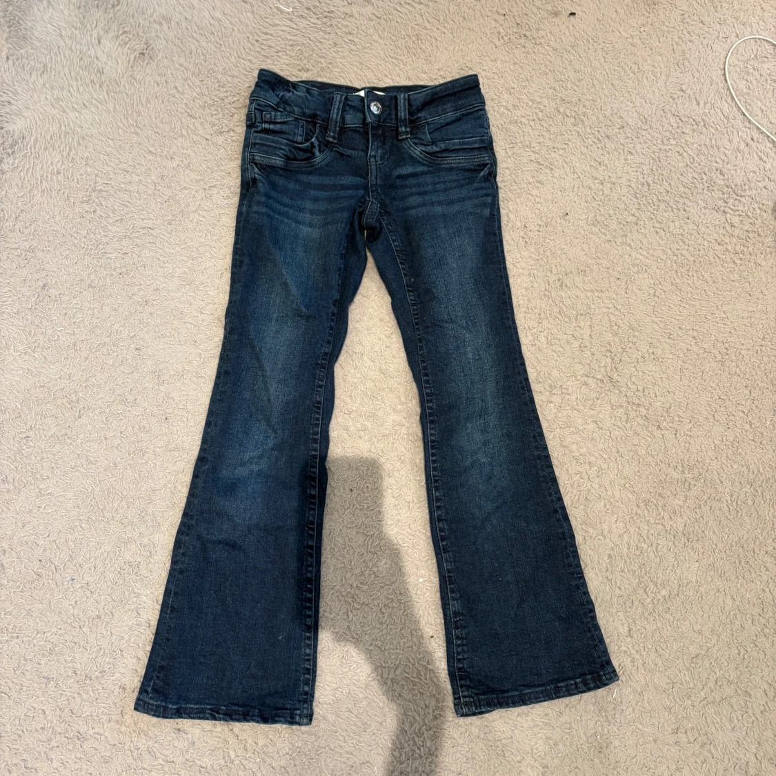 Lågmidjade boitcut jeans - 1