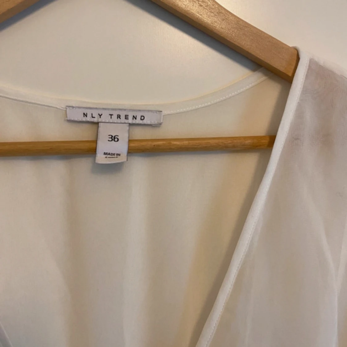 Vit klänning/omlottklänning - 2