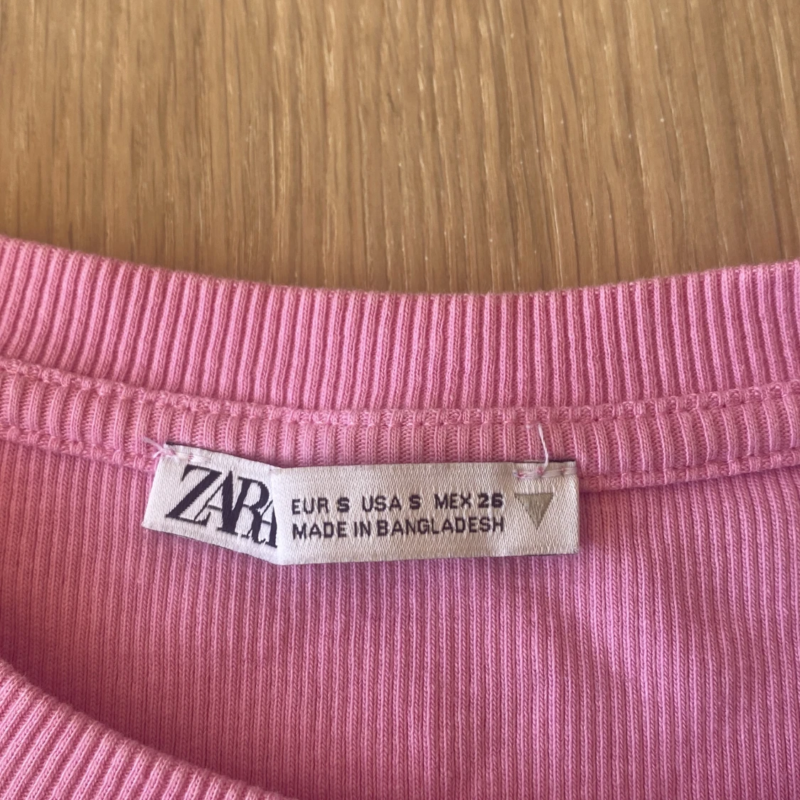 Rosa volangärmad topp från Zara - 2