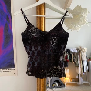 Vintage sammet velvet topp  - Dm vid frågor 🤍