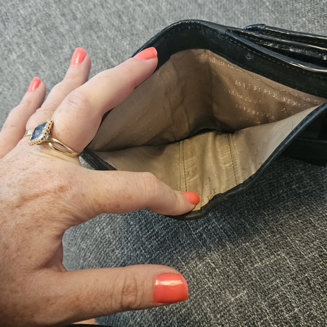 Rutig plånbok från Burberry - 4