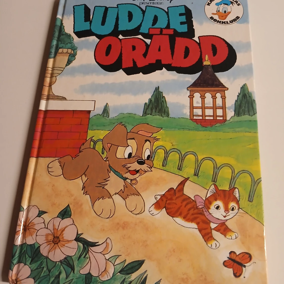 Disney Kalla Ankas bokklubb Ludde Orädd 1983