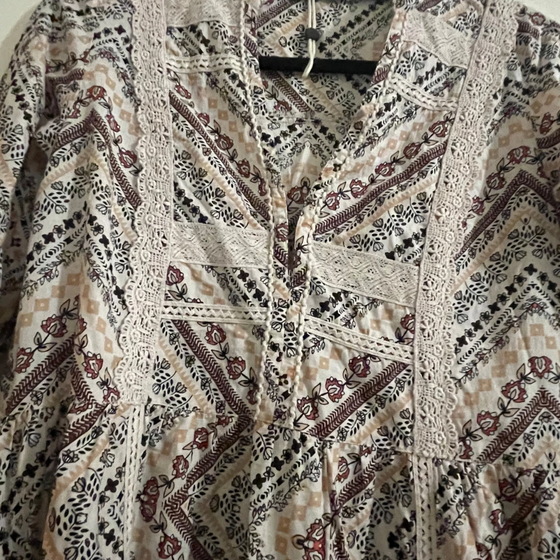 Odd Molly långklänning med spets - 1