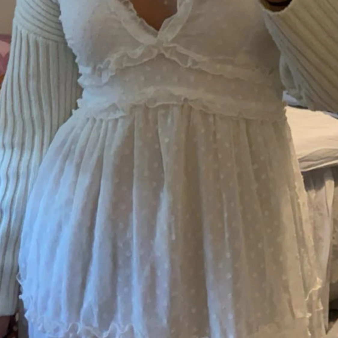 Vit klänning från Vero Moda  - 1