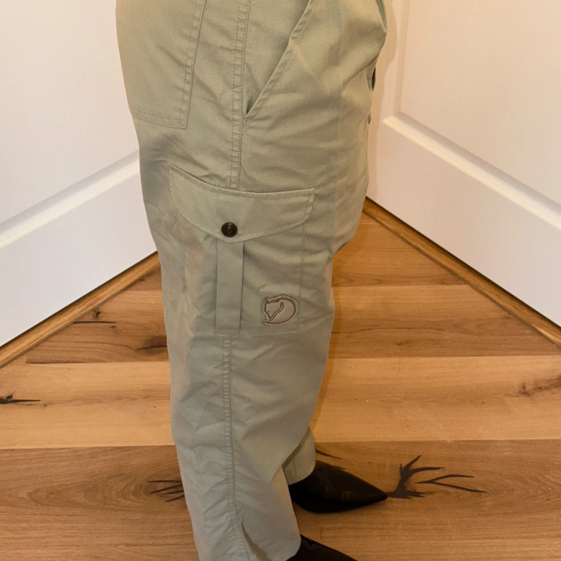 Gröna byxor från Fjällräven, M  - 3