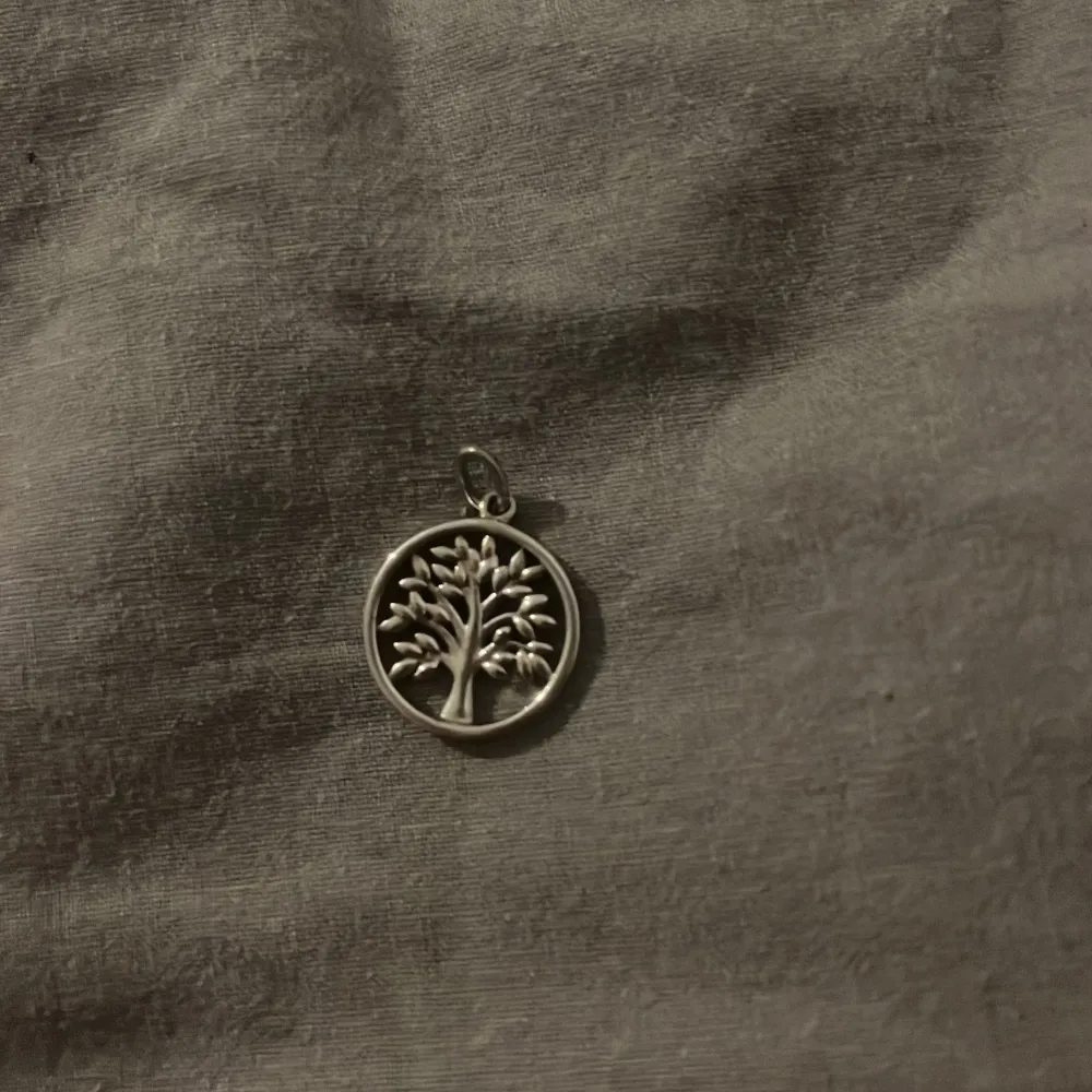Poison tree ifrån Thomas Sabo med ett detaljerat trädmotiv. Perfekt som en personlig touch till ditt halsband eller armband. Hänget har en rund form och är tillverkat i silver, vilket ger en tidlös och stilren look.. Asusteet.
