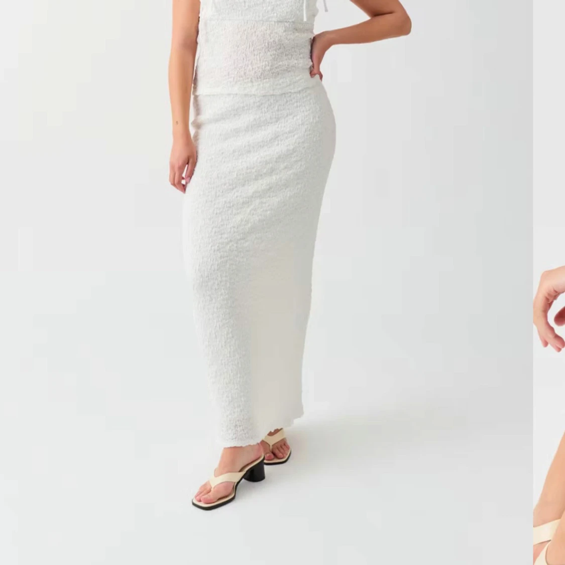 Vit långkjol - 2