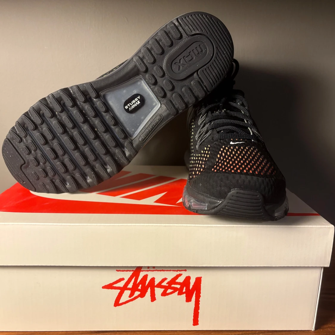 Nike Air Max 2013 Stussy Black - 1