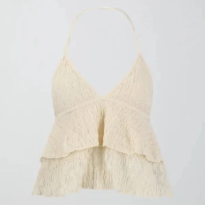 volanglinne - Säljer denna fina topp till sommaren från Gina, storlek xs med prislappen kvar💗