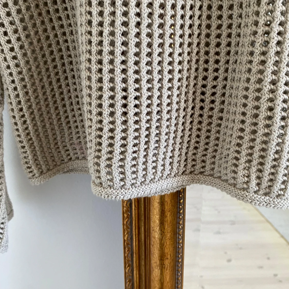 Virkad oversize tröja  - 4