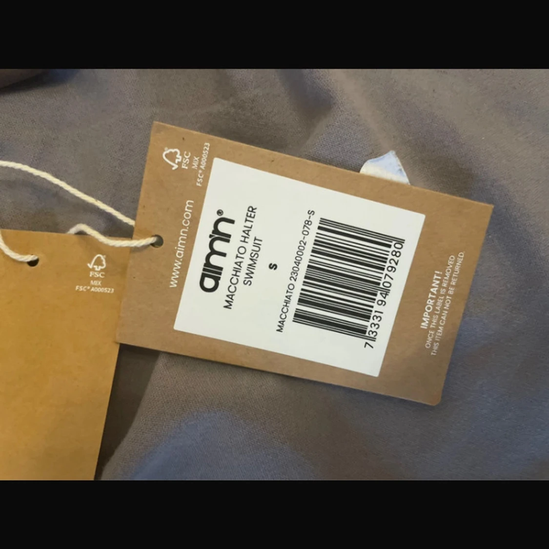 Brun baddräkt från Ann - 2