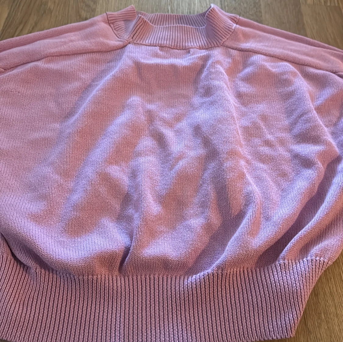 Ljusrosa stickad tröja från Amisu - 3