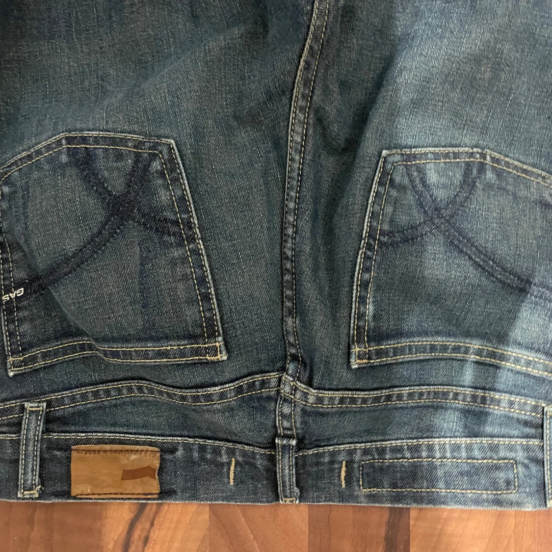 Blå bootcut jeans från GAS - 2