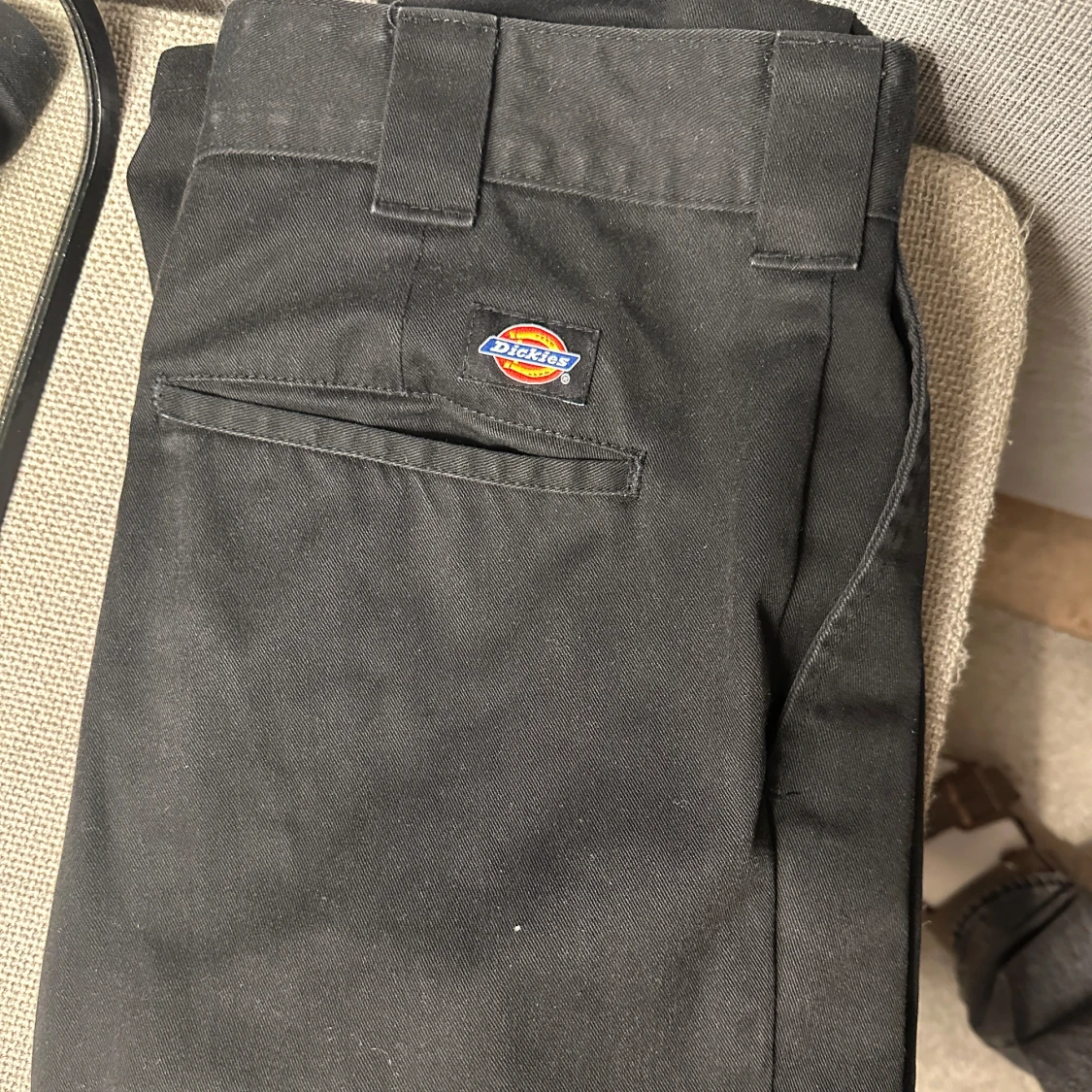 Svarta slim fit byxor från Dickies