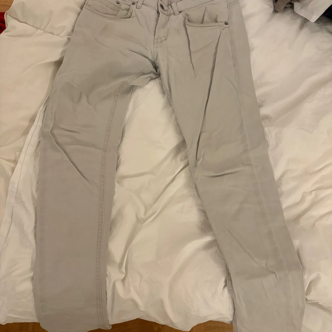 Grå dondup byxor - 1