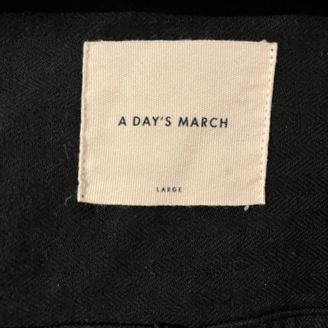 Svart Overshirt A Days March - 3