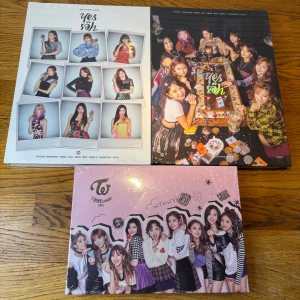 3 nya oöppnade Twice album - 2 olika versioner av Twice- Yes or Yes och 1 Twice- Twicecoaster Lane 2! Helt nya oöppnade! 