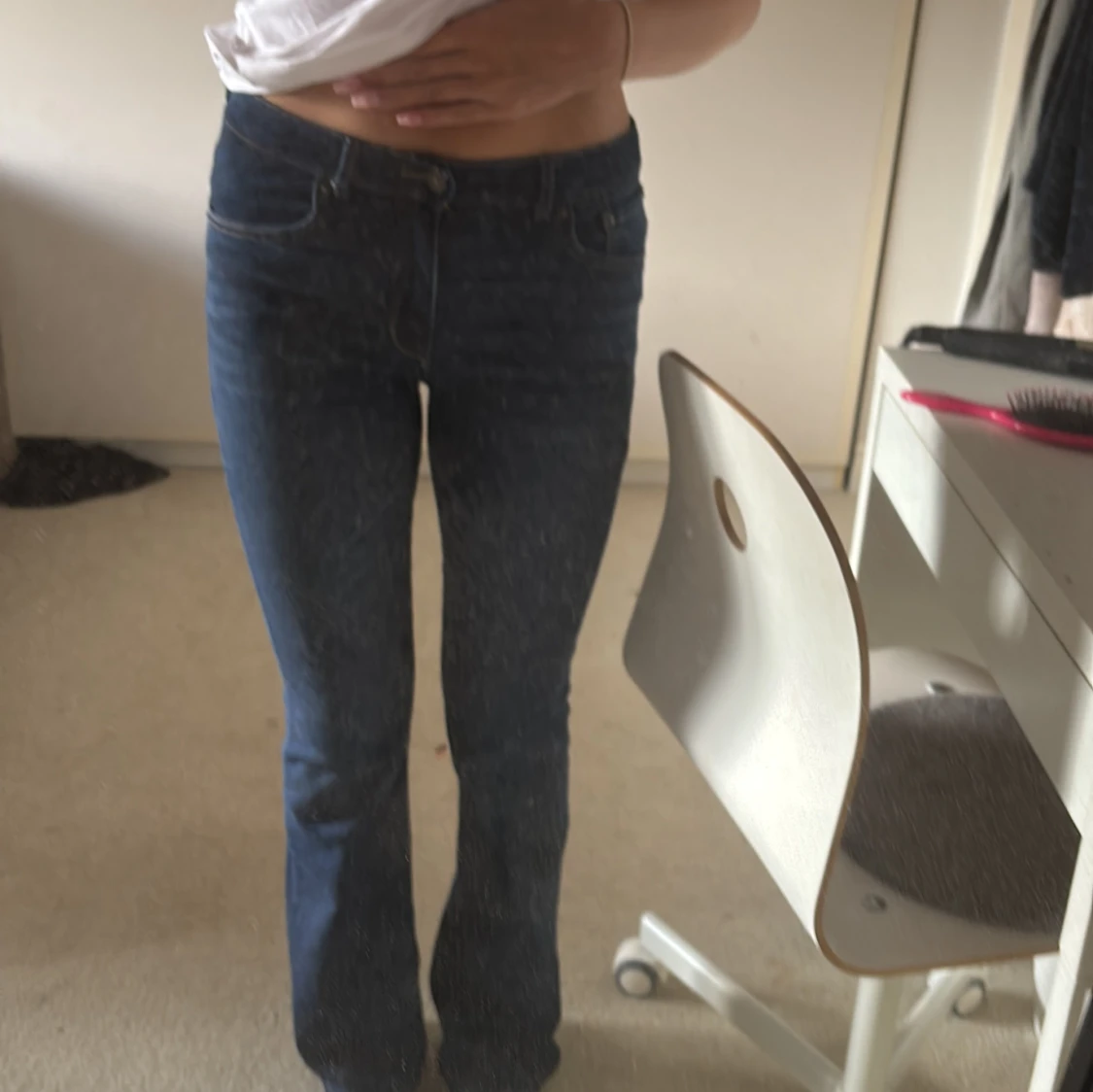 Levi's 726 Flare jeans mörkblå